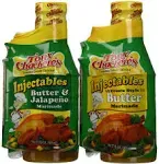 Tony Chachere Injectable Marinade Variety Pack Butter and Jalapeno 17 Fl. Oz ...