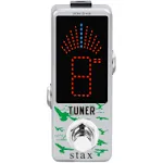 Stax Tuner Guitar Pedal High Precision Tuning Effect Guitar Pedals for Electric Guitar & Bass Accurate ± 1 Cent Mini Size True Bypass