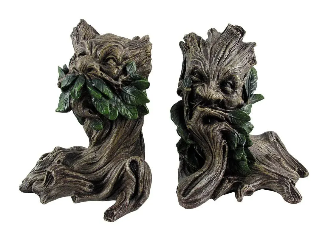 Greenman Bookend Set