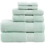 Madison Park Signature Charcoal Turkish Cotton 6 Piece Bath Towel Set