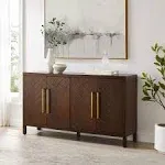 Crosley Darcy Dark Brown Sideboard