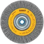 DeWalt DW4907 8" Crimped Bench Wire Wheel