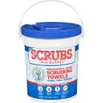 Scrubs In-A-Bucket Scrubbing Towels, Professional Grade - 72 towels