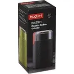 Bodum Bistro Electric Blade Coffee Grinder, Black