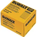 NEW DeWalt DCS16250 2-1/2&#034; 16 Gauge Heavy-Duty Straight Finish Nails 6371322