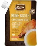 Merrick Grain Free Bone Broth, Premium Human Grade And Gluten Free Dog And Cat Food Topper Pouches, Chicken - 16 oz. Pouch