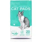 Cat Pads | Generic Refill for Breeze Tidy Cat Litter System | Cat Liner Pads for Litter Box | Quick-Dry, Super Absorbent, Leak Proof | 16.9"x11.4" (Original, 20 Count)