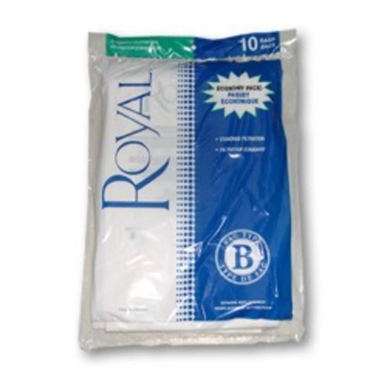 Royal Type B Vacuum Bags - 10 per Pack