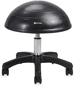 Gaiam Balance Ball Stool, Black