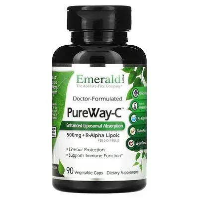 PureWay-C 500mg - Emerald - 90 Vegetable Capsules