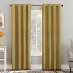 Henley Teal Blackout Grommet Curtain Panel, (84&quot;)