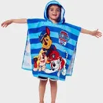 Paw Patrol Boys' Hooded Towel Poncho One Size