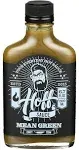 Hoff & Pepper Sauce, Mean Green - 6.7 fl oz