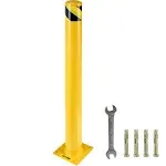 VEVOR Safety Bollard Steel Bollard Post Barrier