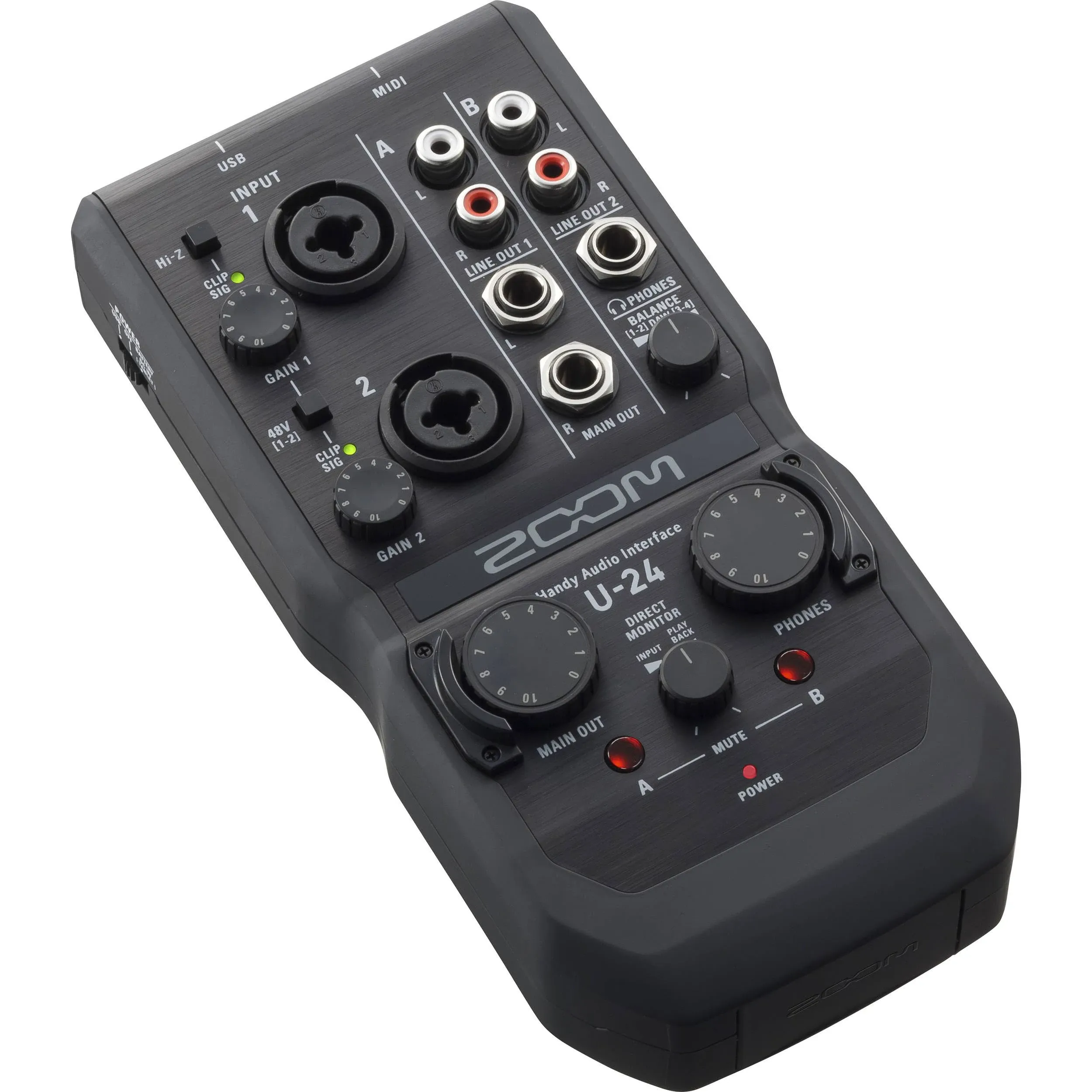 Zoom U-24 Portable Audio Interface