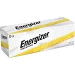 Energizer D Alkaline Industrial Batteries1.5V Box of 12