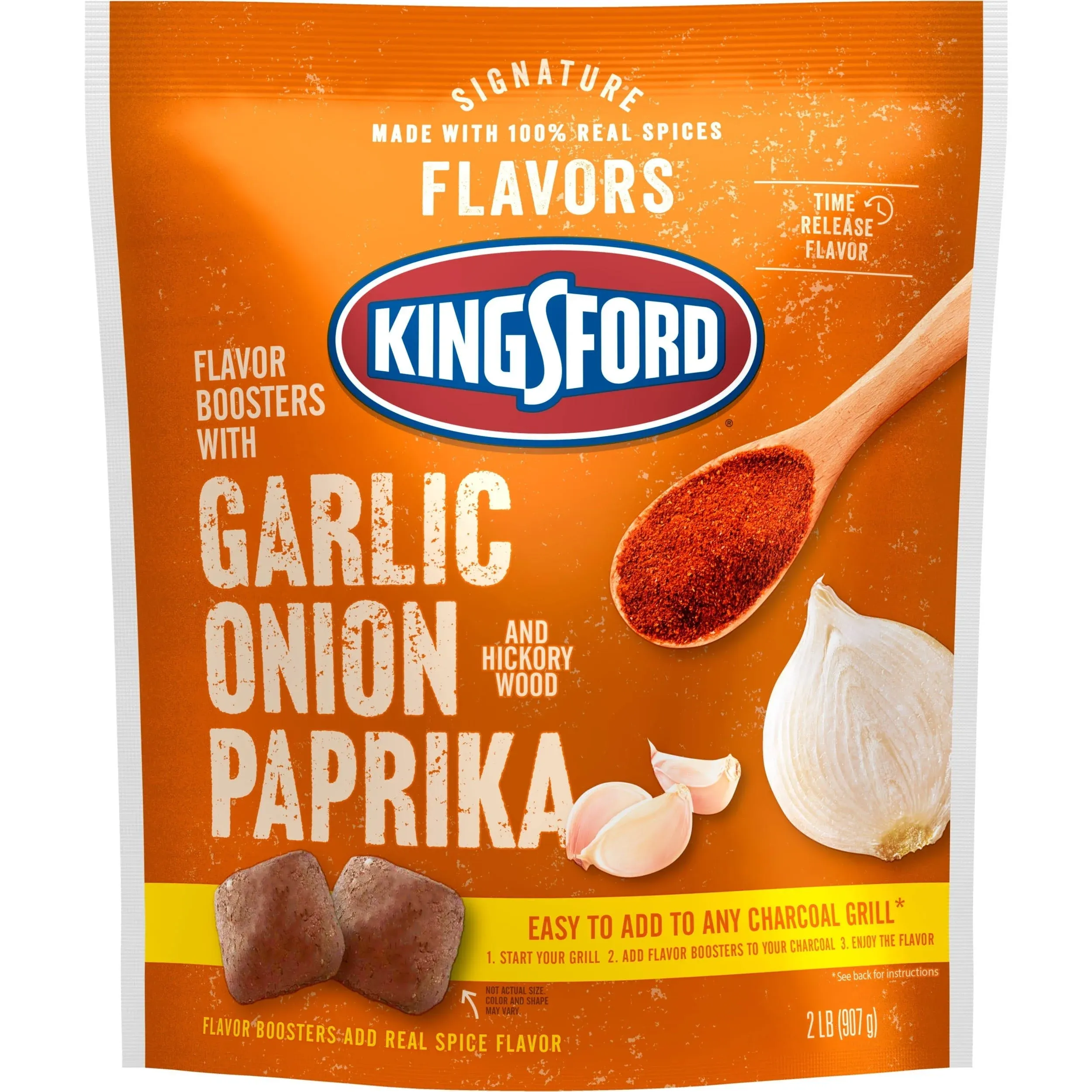 Buy Kingsford Garlic, Onion and Paprika Briquettes 2lb