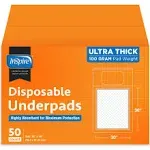 Inspire 30 x 36 Super Absorbent Bed Pads Incontinence Disposable