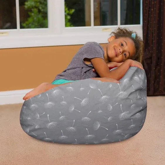 Posh Creations Bean Bag Chair for Kids, Teens, and Adults Includes Removable and ...