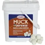 The Pond Guy Muck Defense, Natural Pond Muck Remover, Cleans & Clears Away Muck & Sludge, Easy to Use Bacteria & Enzyme Tablets, Treats 16,000 Gallons