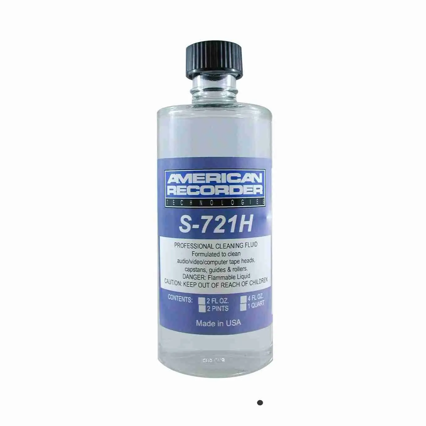 American Recorder Professional Tape Head Cleaning Fluid