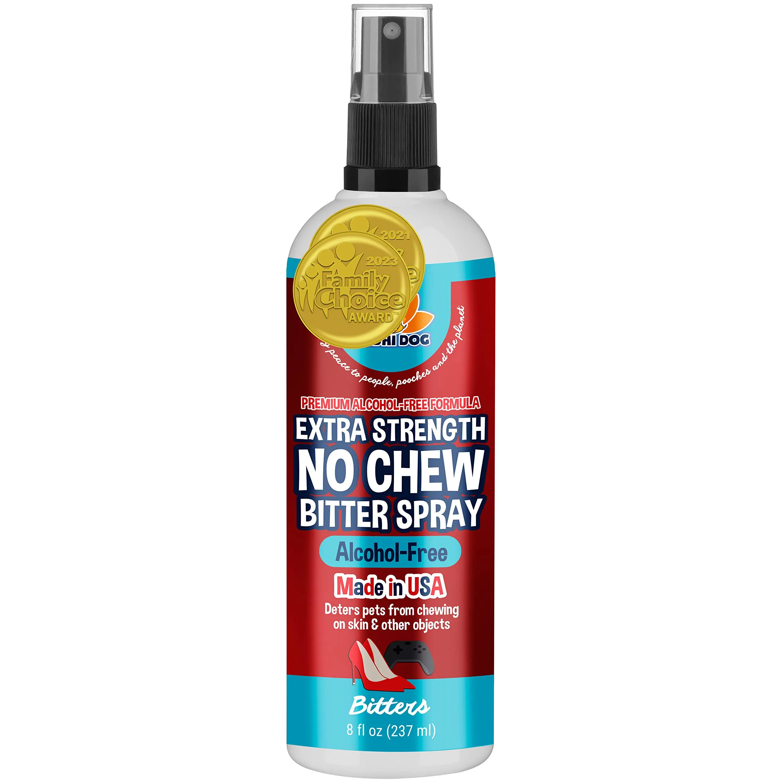 Bodhi Dog New Bitter 2 in 1 No Chew &amp; Hot Spot Spray, All Natural Anti-Chew