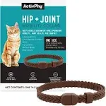 Hip + Joint Mobility Collar for Cats with Glucosamine, Chondroitin, MSM, and More | Convenient & Easy | 30 Days of Continuous Support | Water Resistant, Adjustable