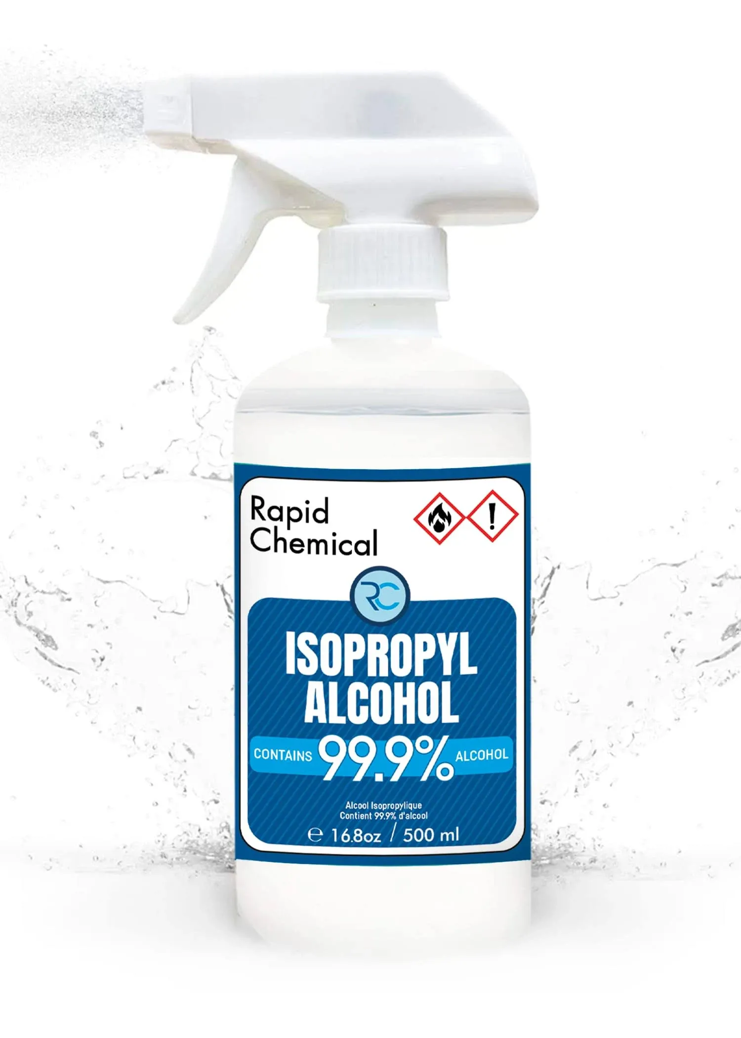 70% Isopropyl Alcohol Spray - USP Grade - 17 Fl Oz - Rubbing Alcohol Spray - Rubbing Alcohol Spray Bottle 70%