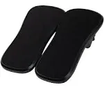 Mind Reader Wrist Rest Pad Clamp, Black, 2/Pack (WREST2-BLK) | Quill