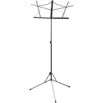 Musician&#039;s Gear Folding Music Stand Black