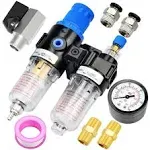 TAILONZ PNEUMATIC 1/4 Inch NPT AFC2000 Air Filter Pressure Regulator Kit0-145