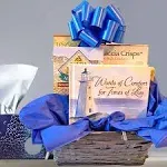 Gifts Fulfilled Words of Comfort Sympathy Gift Basket for Loss Bereavement Gift for Men, Women, Clients, Co-workers, Family and Friends