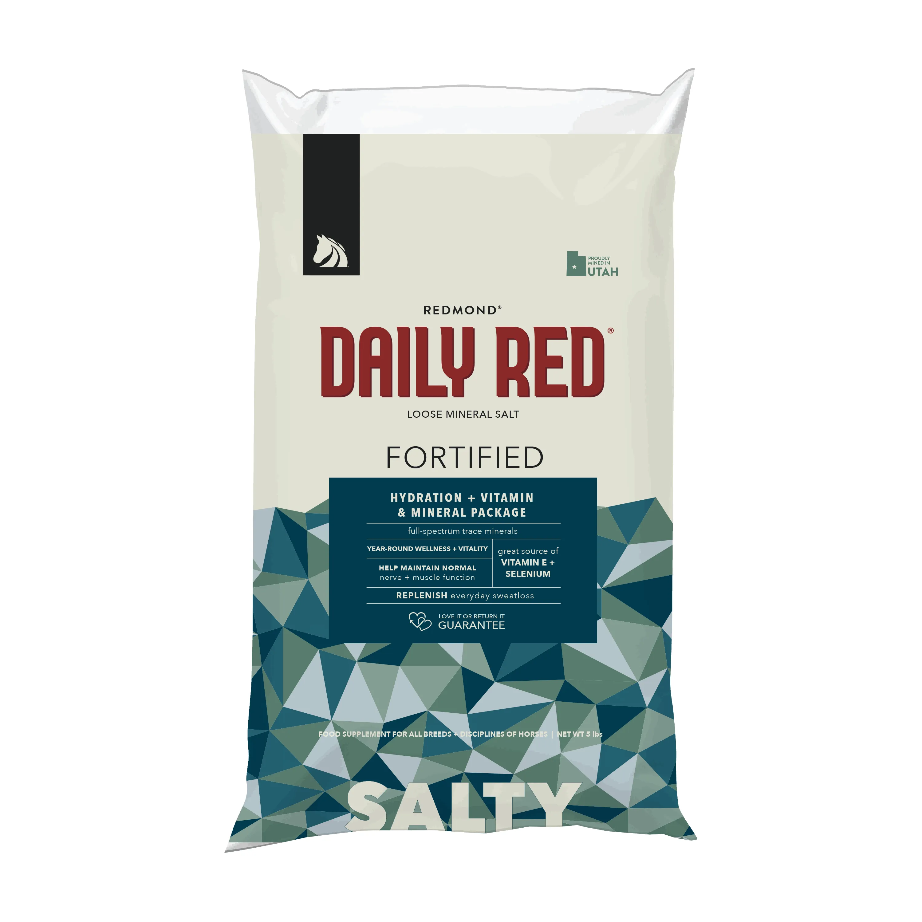 Redmond Agriculture Daily Red Fortified Loose Mineral Salt