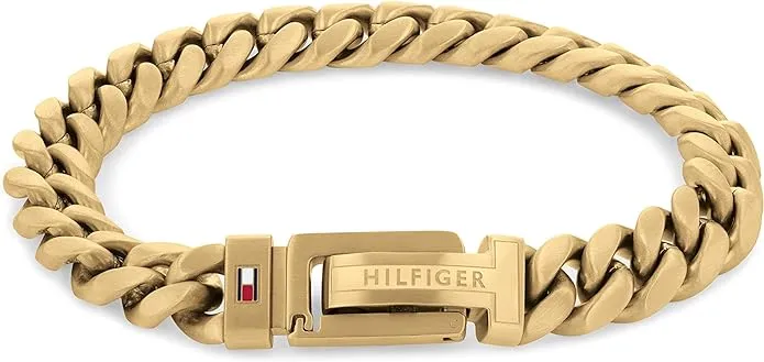 Tommy Hilfiger | Men&#039;s Stainless Steel Bracelet - Gold | Realry