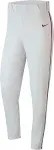 Nike Men's Vapor Select Piped Baseball Pants, Size: Large, White