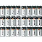 Energizer Max Alkaline 9 Volt, 24 Pack