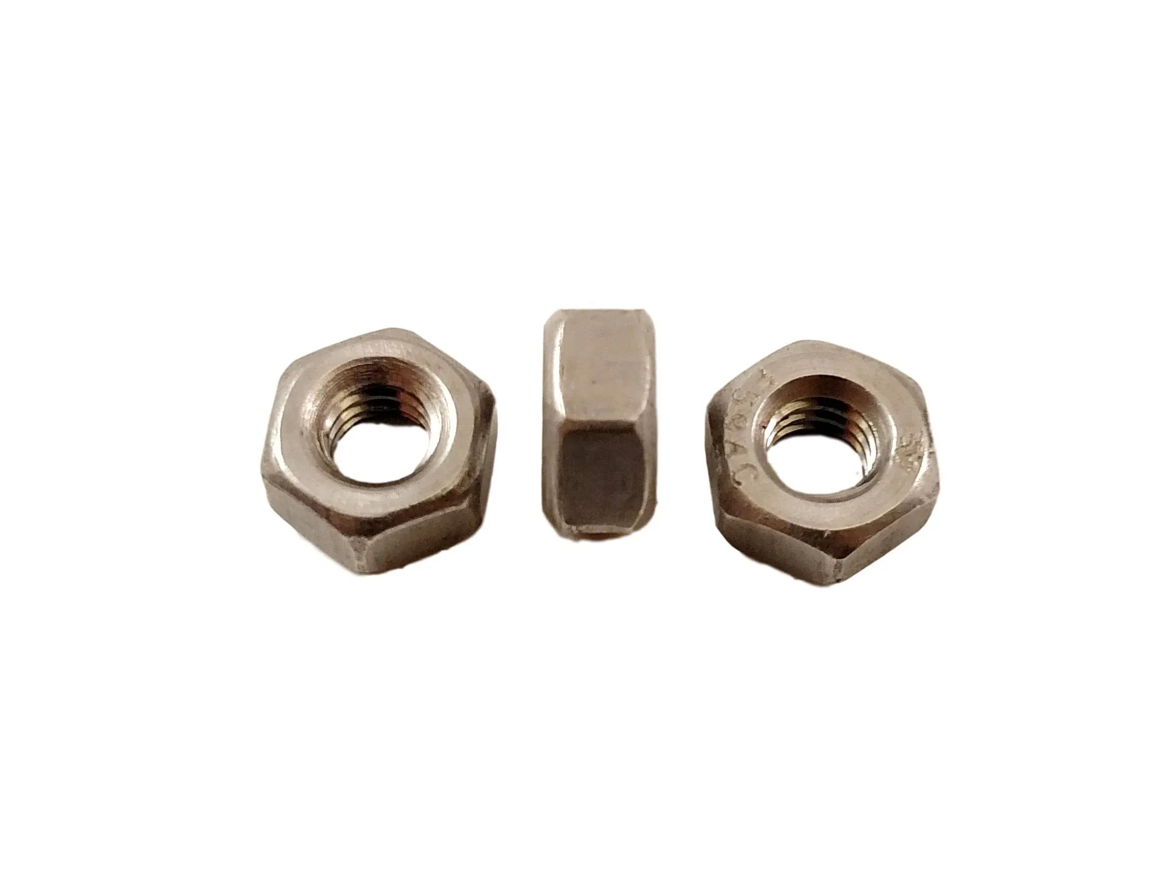 Stainless 1/4-20 Hex Nuts, USS Coarse Thread, 304 Stainless Steel, 100 Pieces...