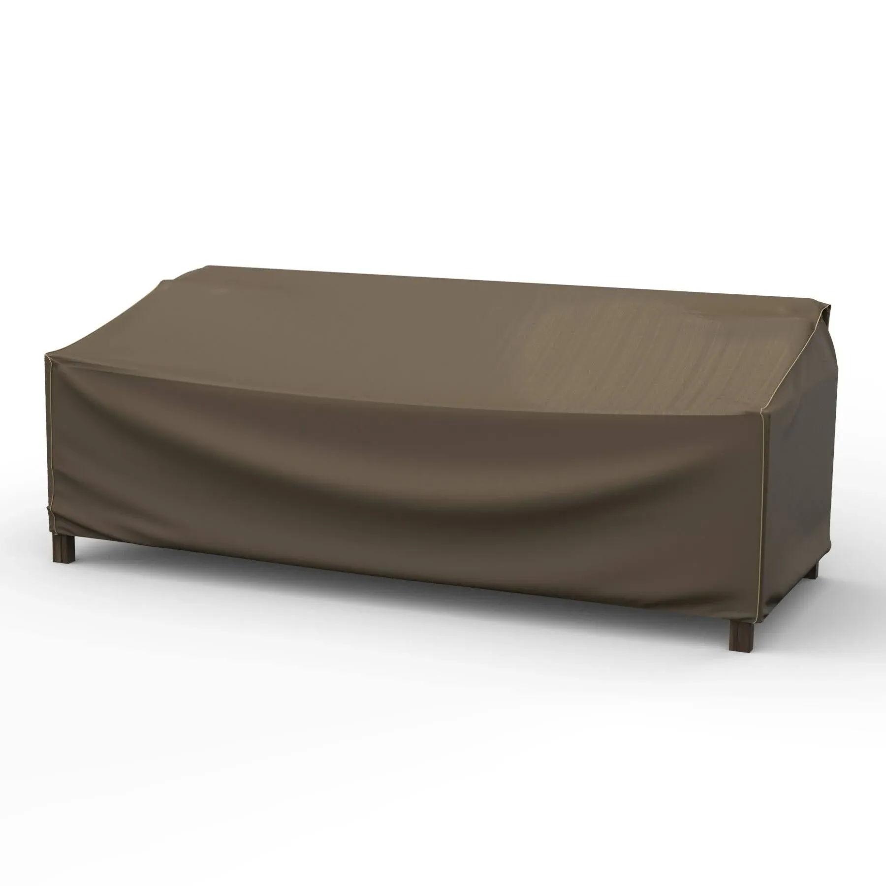 Budge P3W05BTNW3 Hillside Black/Tan Weave NeverWet Patio Sofa Cover