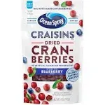 Ocean Spray Craisins Blueberry - 6 OZ 12 Pack