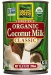 Native Forest Organic Classic Coconut Milk, 13.5 Ounce