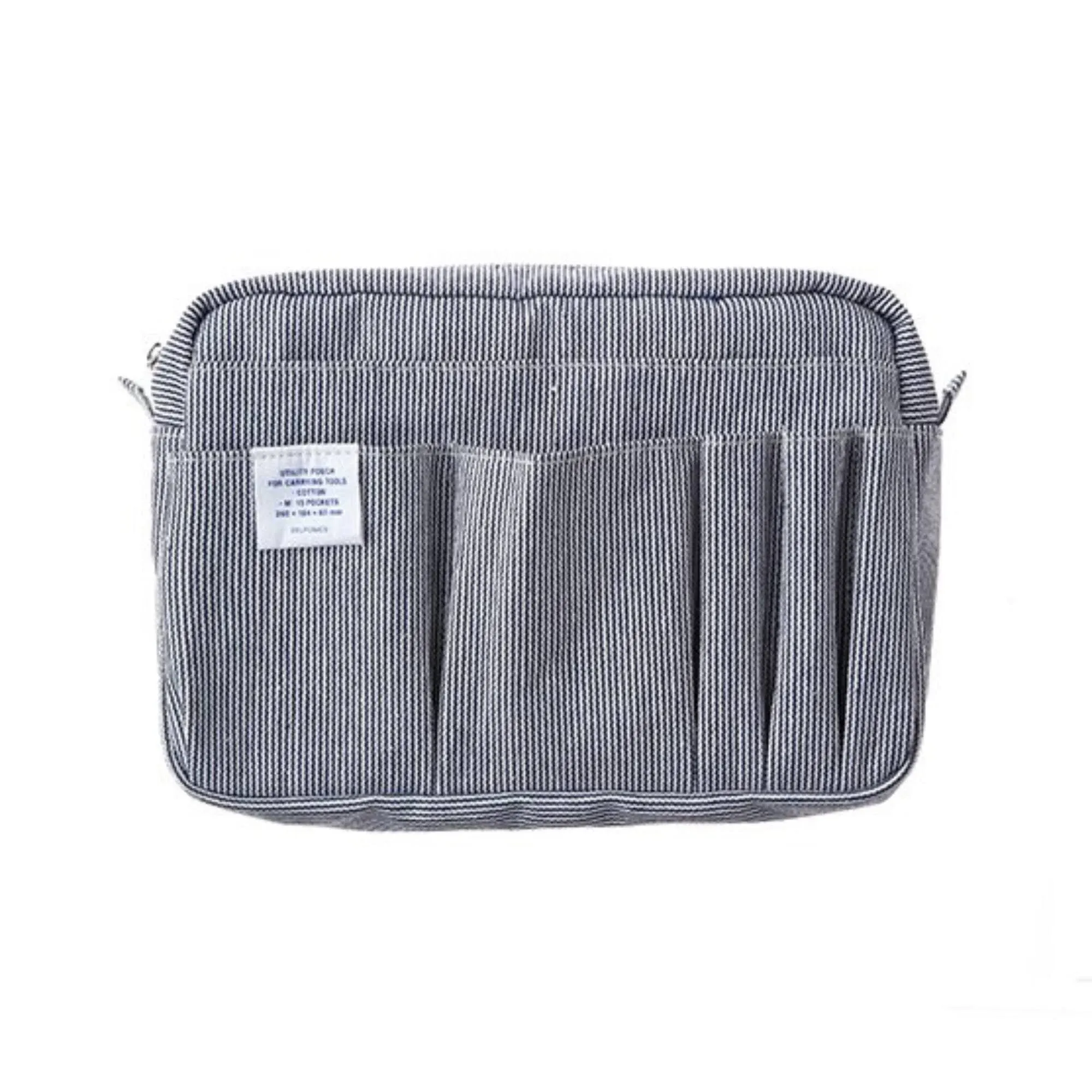 Delfonics Carrying Bag - M (A5) - Hickory Stripe