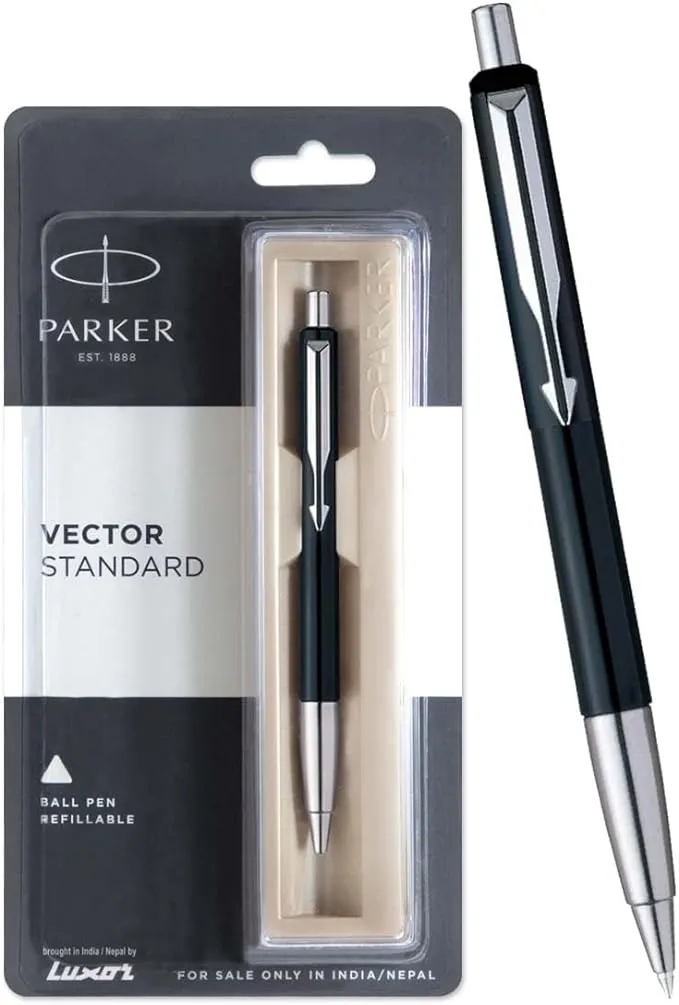 Parker Vector Standard Ball Pen (Black)