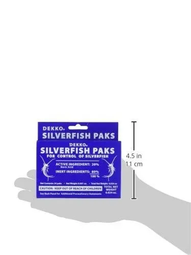 Silverfish Paks (Pack of 2)