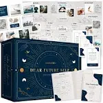 Mindmellow Vision Board Kit “Dear Future Self” - with Wall Poster, Pictures, Workbook, Inspirational Cards - All You Need in a Gift Box to Visualize The Life of Your Dreams