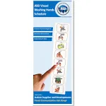 Autism Washing Hands Routine Chart – Independent Hand Washing Visual Schedule for Kids – Premium Heavy Duty Plastic - Special Education Must Have – Autism Learning Materials (English)