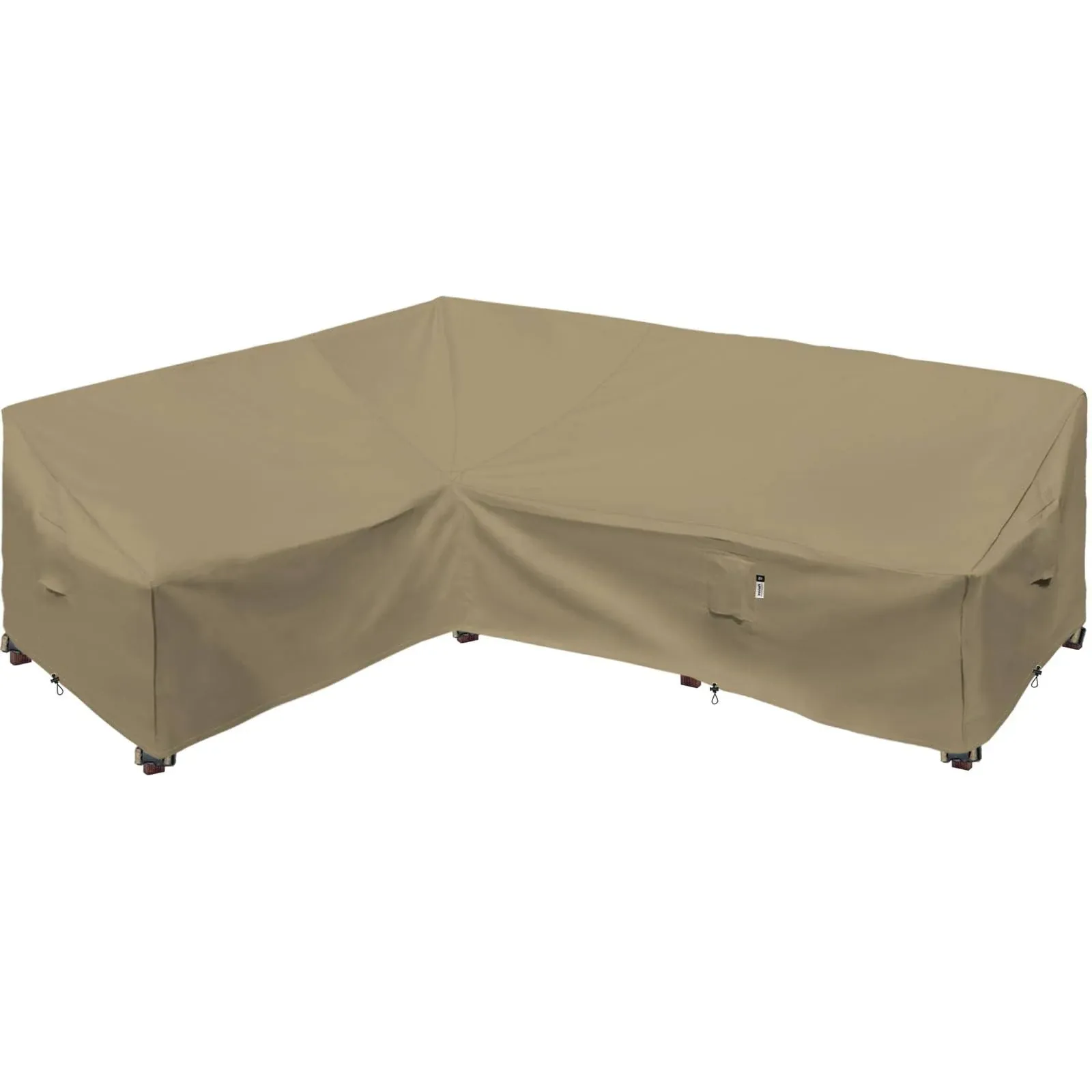 Heavy Duty Outdoor Sectional Couch Covers, 83&#034;X104&#034; Waterproof 600D Patio Sec...