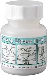 Cheese Making Supplies - Lipase Powder, Capilase (Very Sharp) - 1 Ounce