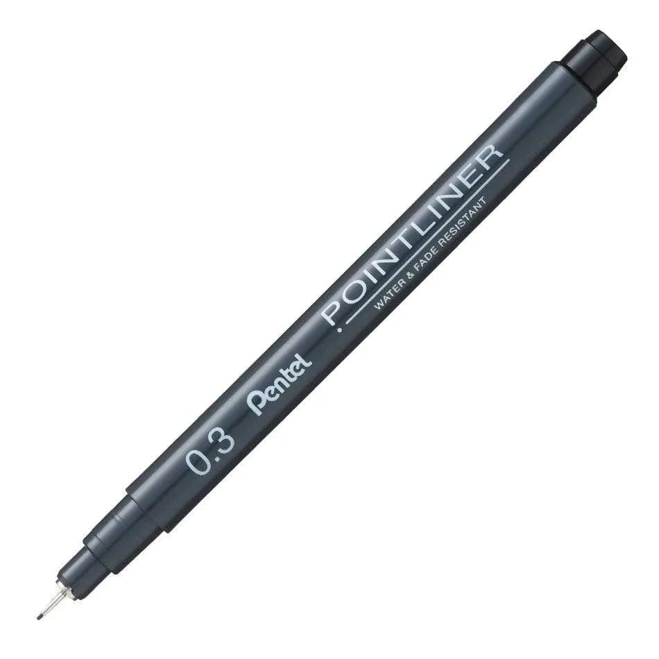 Pentel Pointliner Pen Black