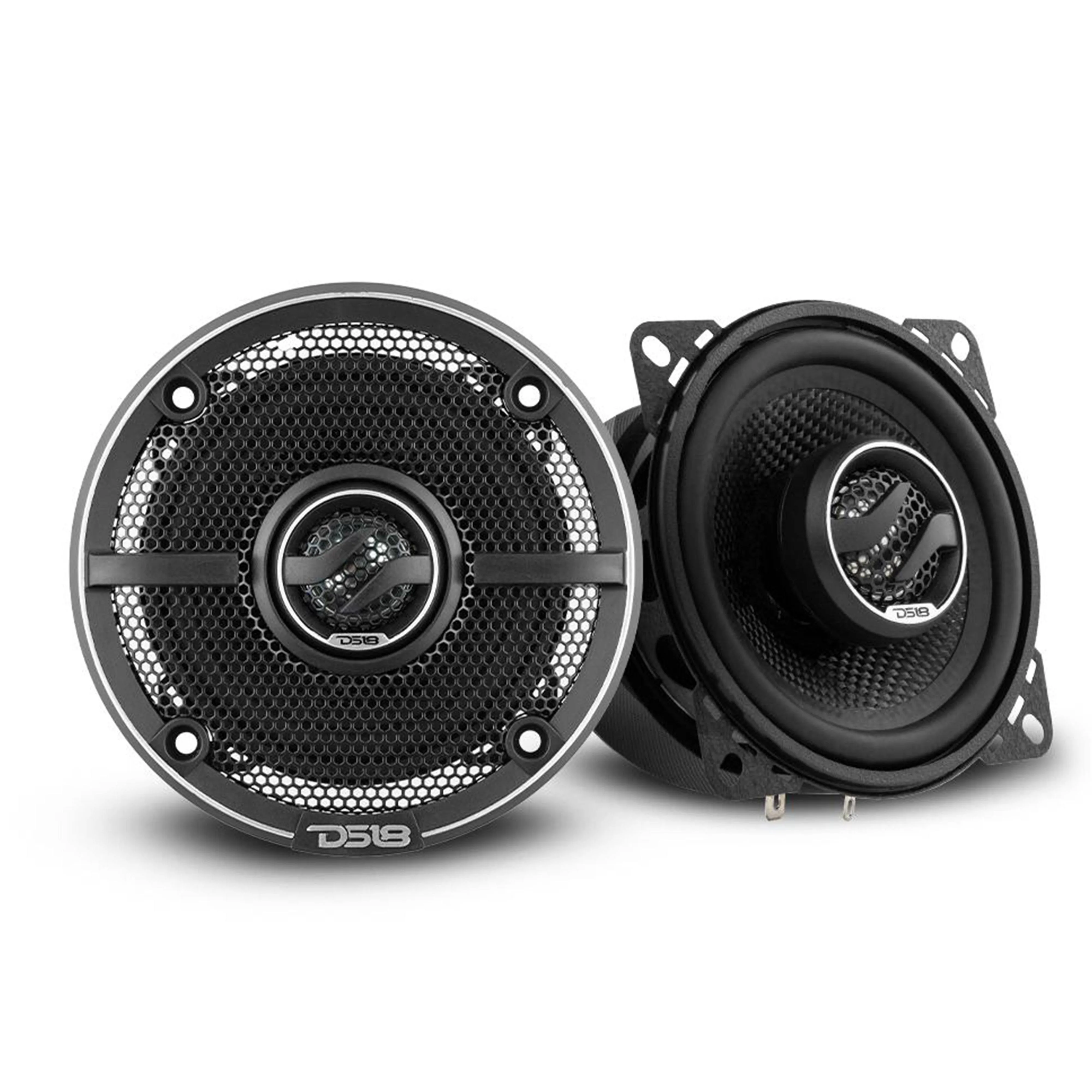 DS18 ZXI-44 4&#034; Car Audio Coaxial Speaker 50 Watts RMS 4 ohm