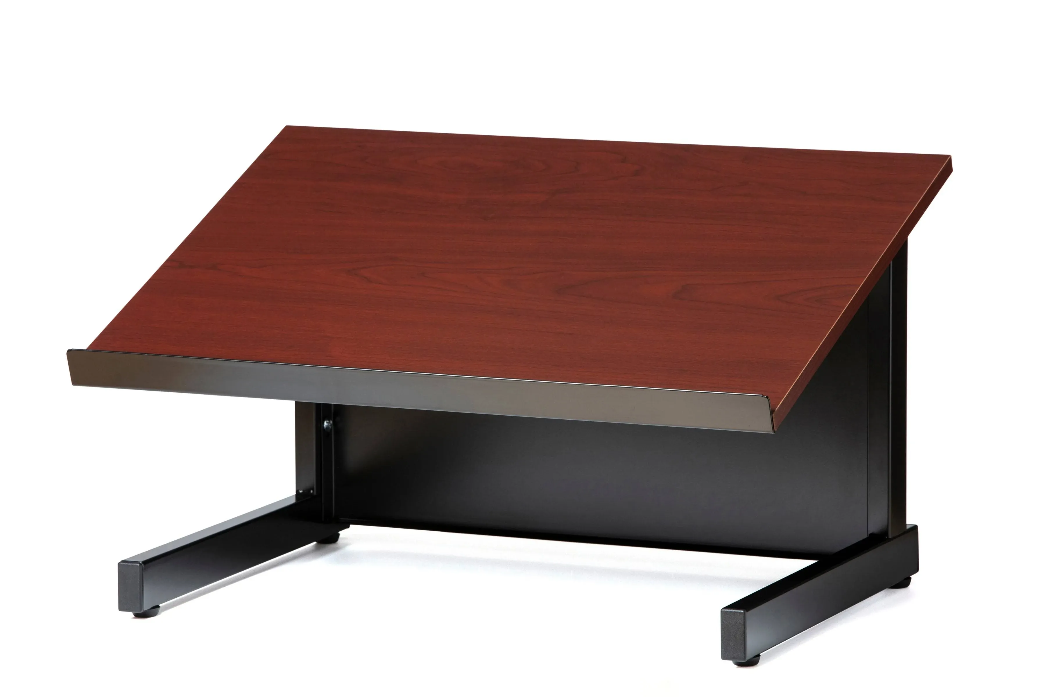 Audio Visual Direct | Tabletop Lectern Black Cherry